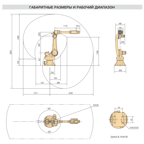 Промышленный робот ISR50-2230