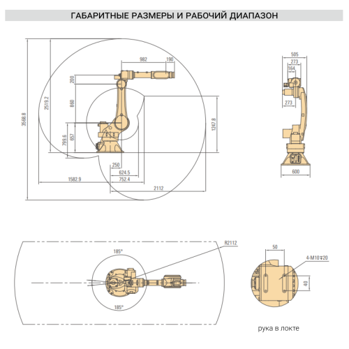 Промышленный робот ISR75-2100
