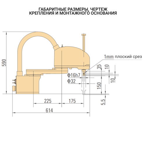 Scara робот ISR3SC
