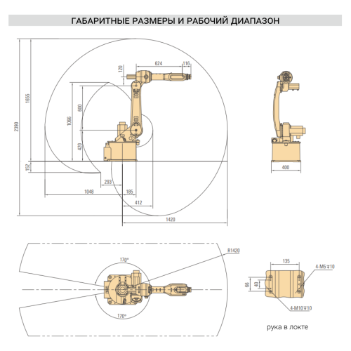 Сварочный робот ISR10-1420